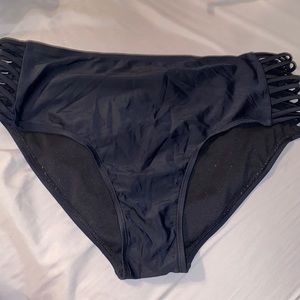 Black swim bottoms